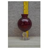 Morgantown Golf Ball Spanish Red Rose Bowl / Vase