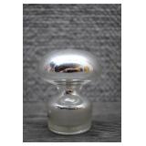 Vtg Silver-Colored Mercury Glass Stopper