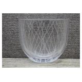 Vtg Lenox Kate Spade Crystal Vase