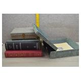 Vtg Globe-Wernicke Eclipse Letter File Boxes