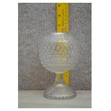 Vtg Duncan & Miller Hobnail Glass Vase