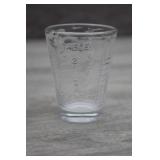 Antique Apothecary Clear Measuring Glass