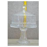 Olympia Crystal Domed Cake Plate by Godinger