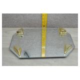 Vintage Mid-Century Modern Mirrored Vanity Tray