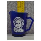 Vintage 1930s Hazel-Atlas Cobalt Blue Creamer