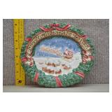 Fitz & Floyd The Night Before Christmas Platter