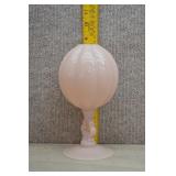 Cambridge Crown Tuscan Pink Glass Vase KeyholeStem