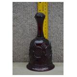 Avon 1876 Cape Cod Ruby Red Glass Hostess Bell