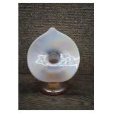 Dugan Glass Jack-in-the-Pulpit Vase Twig Pattern