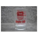 Vtg 3-Ounce Pharmaceutical Advertising Glass