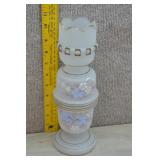 Handpainted Bristol Glass Vase