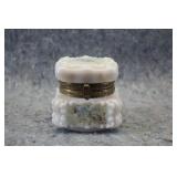 C.F. Monroe Wavecrest Glass Hinged Dresser Box