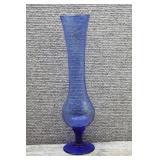 Vintage Cobalt Glass Bud Vase