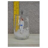 Mary Gregory Style Bohemian Tankard
