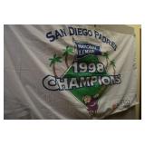 1998 San Diego Padres National League Champs Flag