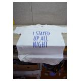 White T-Shirt w/Text from Stephen King's Cover