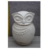 Vtg American Bisque Owl Cookie Jar