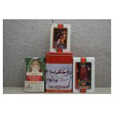 Lot Christmas Decorations: Santas, Tin, & Figurine