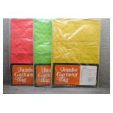 3 Vtg Quilted Jumbo Garment Bags-Closet Storage