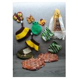 Lot of Vtg-Style Handmade Crochet Kitchen Items