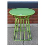 Safavieh Adele Iron Wire Stool MCM, in Green