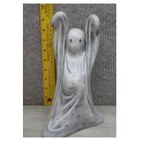 Vtg Hand-Painted Ceramic Ghost Figure