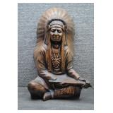 Byron Mold Ceramic Native American Chief Statue