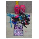Vtg Monster High Lot-Lockers, Accessories etc.