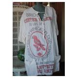 Vtg Unbranded Parrot Flour Sack Top