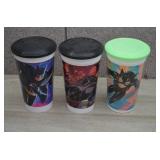 Vtg 1992 McDonald's Batman Returns Plastic Cups