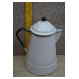 Vintage Enamelware Pitcher