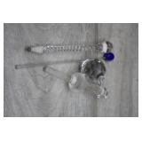 Vtg Replacement Glass Stoppers-Cruets,Decanters
