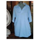 Vtg Bantams 42 & Counting Blue Polo