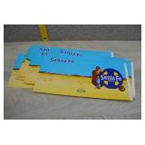 Vtg Sante Fe Brand Commercial Labels-1950s/60s
