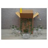 VTG Bartlett-Collins Holiday Snack Set in Box