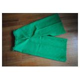Vintage Hot Line Green Wide Leg Capri Shorts