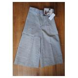 Vintage Happy Legs Blue Pinstripe Wide Leg Pants