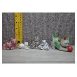 Vtg Porcelain Cat Figurines-Japan,Germany