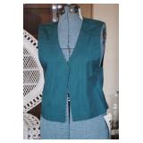Vintage 70s Koret of California Green Vest