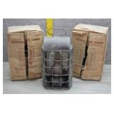 Vtg-Style Kerosene Lantern w/Original Boxes