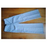 Vtg Beaujolais Striped Blue & White Pants