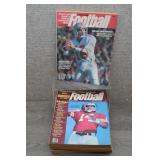 Lof of Various Vtg Football Yearbooks