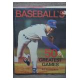Baseball's 50 Greatest Games Book