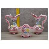 Vtg 3-Piece Shiah Yih Porcelain Set