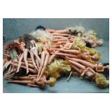 Asst Mattel Barbie Broken,Discolored,Damaged Dolls