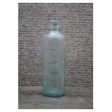Antique Aqua-Colored Glass Hutchinson Soda Bottle