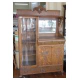 Antique Quarter Sawn Oak Sideboard Buffet