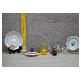 Lot of Small Porcelain and Glass Bric-a-Brac