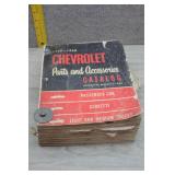 Vtg 1929-1958 Chevrolet Parts &Accessories Catalog