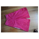 Vintage Pink Wide Leg Capri Shorts